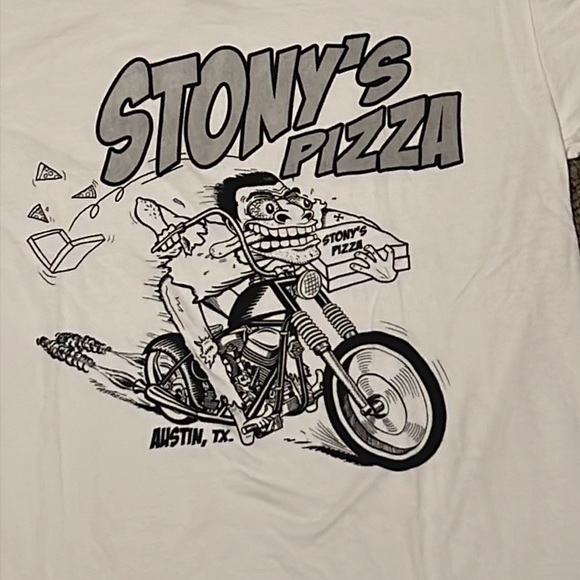 Stony's Pizza, Austin, TX Men's T Sz M - Picture 3 of 4